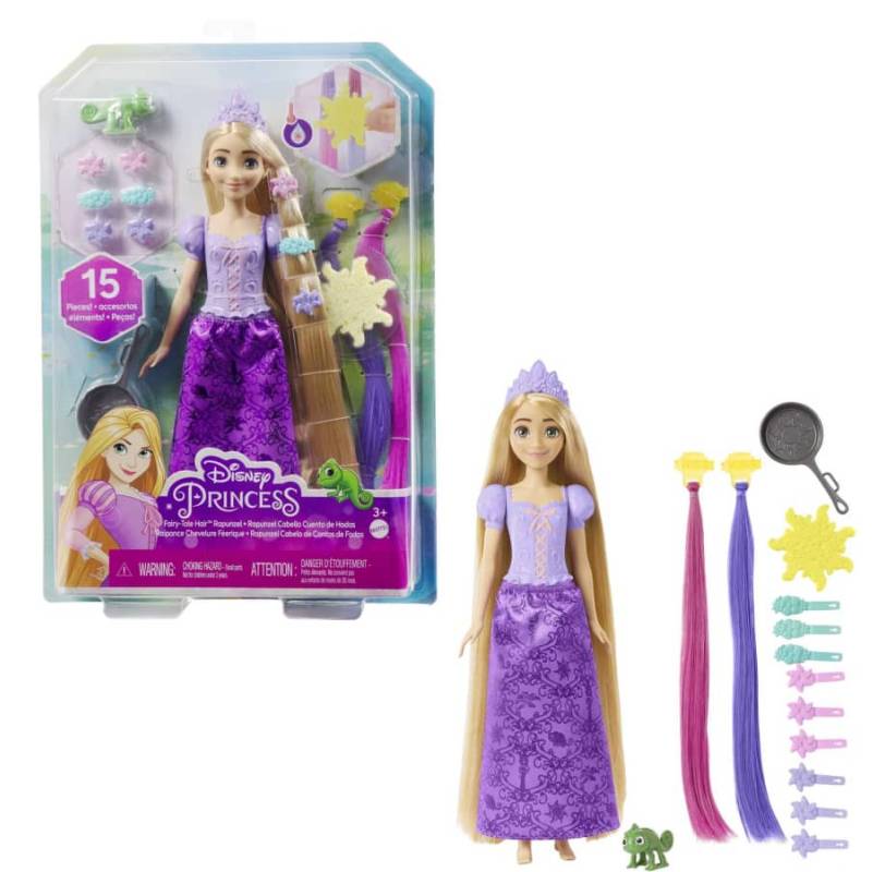 Disney Princess Rapunzel Fairy-Tale Hair Doll And Accessories
